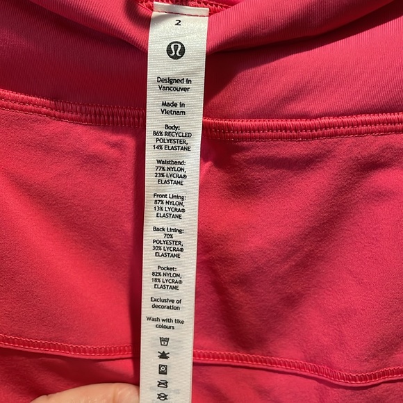 Lululemon Rival Mid Rise Skirt - Picture 4 of 4